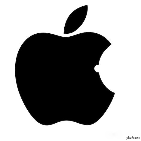 Новый логотип компании Apple.   логотип, новое, Apple